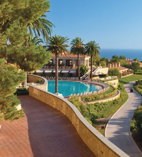 Her favorite staycation is The Resort at Pelican Hill (pelicanhill.com) in Newport Coast. PHOTO COURTESY OF BRANDS