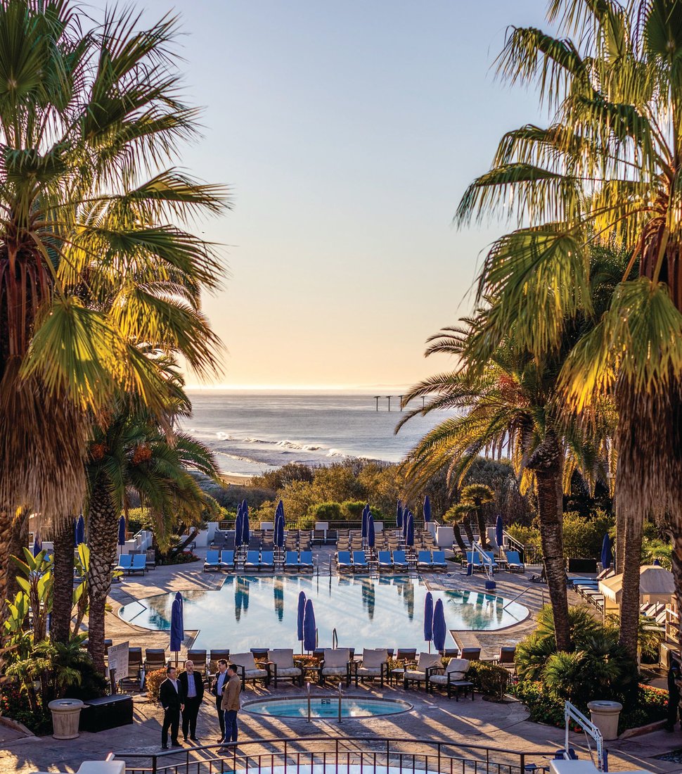 With two natural beaches and three pools, The Ritz-Carlton Bacara, Santa Barbara is ideal for relaxing and swimming in the sun. PHOTO COURTESY OF THE RITZ-CARLTON BACARA, SANTA BARBARA