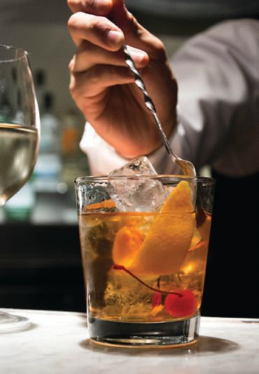 Sip an Old-Fashioned. GULFSTREAM PHOTO COURTESY OF HILLSTONE RESTAURANT GROUP