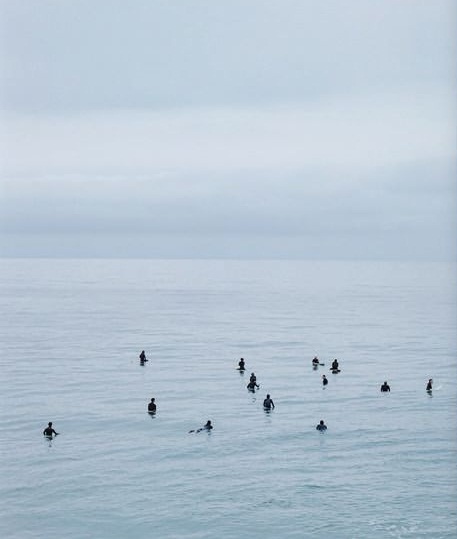 Cathie Opie, “Surfer for Women” (2018, pigment print), 56 inches by 42 inches. PHOTO: COURTESY OF CATHERINE OPIE AND REGAN PROJECTS