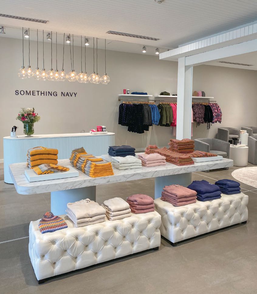 Something Navy’s Fashion Island shop carries brands from Alexa Leigh to Waimari. PHOTO COURTESY OF BRANDS