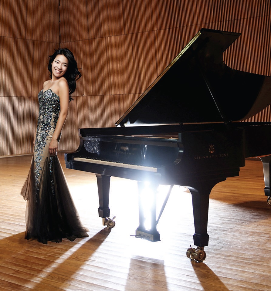 piano wonder Joyce Yang takes on composer Rachmaninoff April 28 to 30 PHOTO: BY KT KIM; 