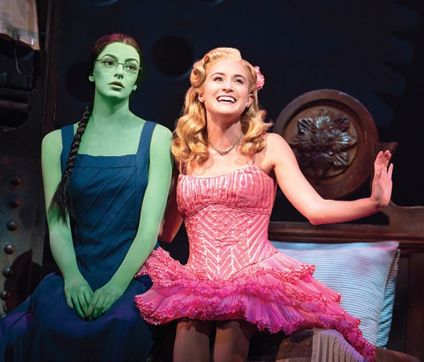 See Wicked’s Elphaba and Glinda at Segerstrom Hall. PHOTO BY: JOAN MARCUS