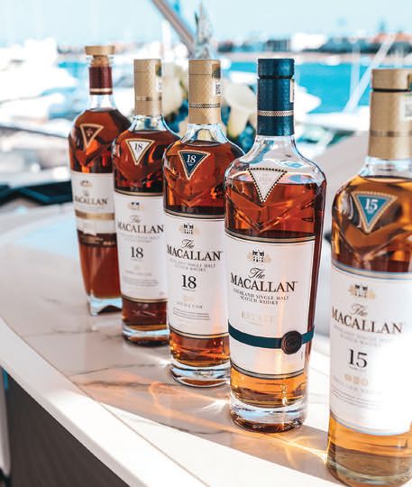 The Macallan tasting bar PHOTO BY DYLAN LUJANO