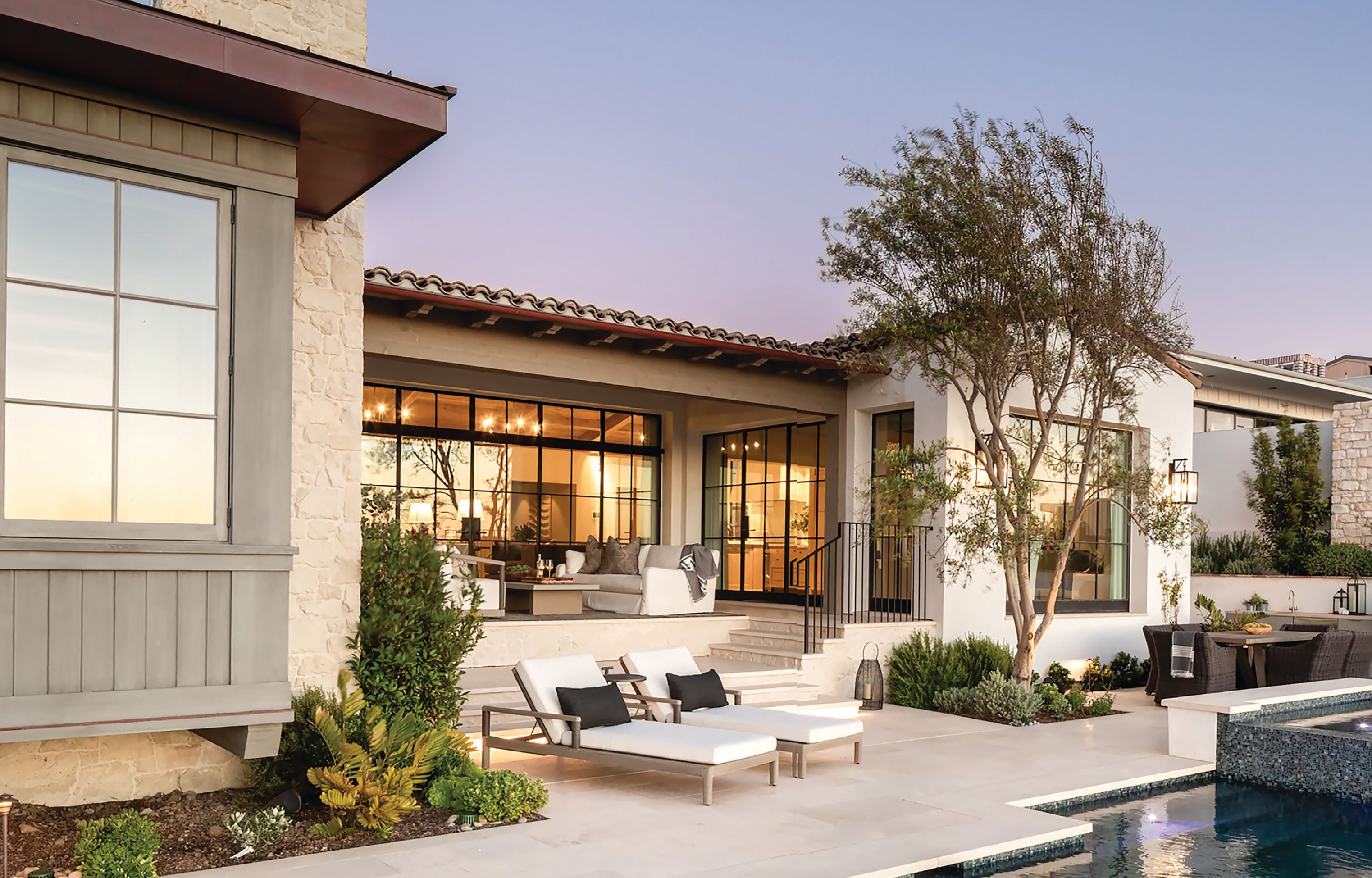 This Dana Point Home's Mediterranean Style Directed Insert Design's Interior Design Choices