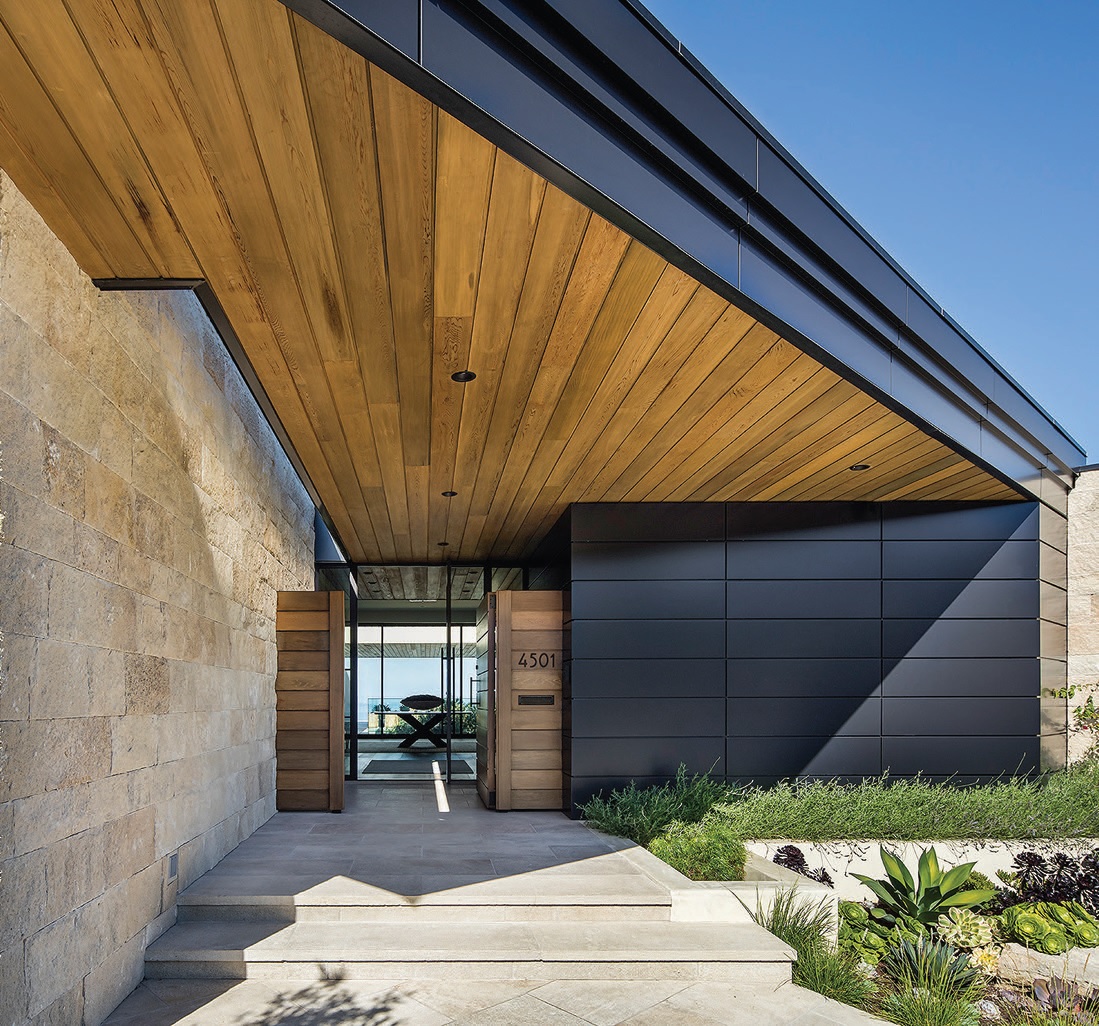 Brandon Architects gave the contemporary home its clean-lined look. PHOTOGRAPHED BY MANOLO LANGIS