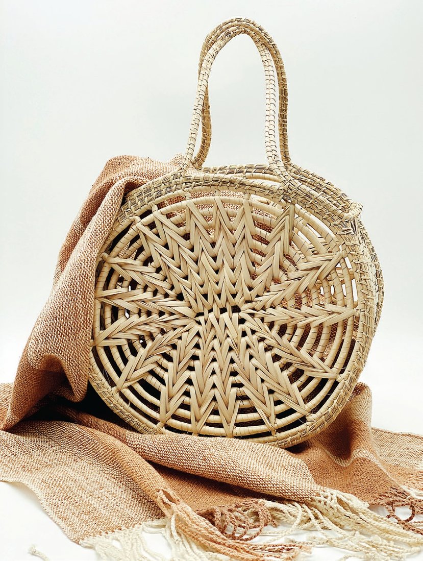 Siembra Heritage’s handcrafted bags are the perfect beach accessory PHOTO: BY DEFINA BELTRAME
