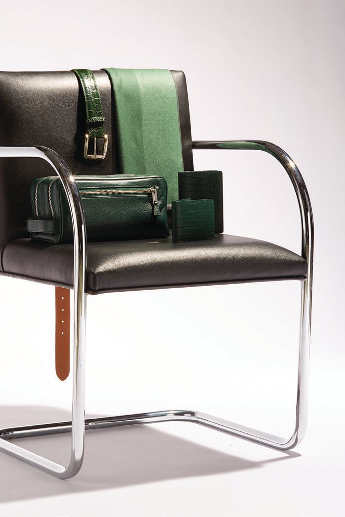  A selection of leather goods from David August. PHOTO COURTESY OF BRANDS