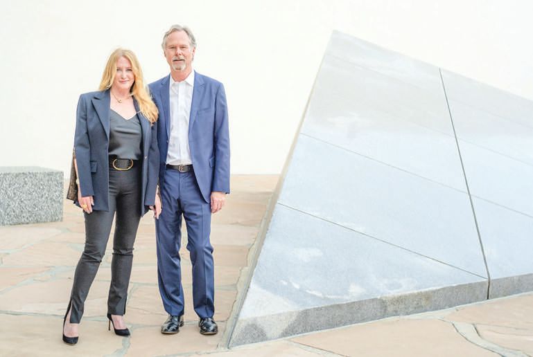 Jennifer and Anton Segerstrom helped bring OCMA to Segerstrom Center for the Arts PHOTO: BY BRETT HILLYARD