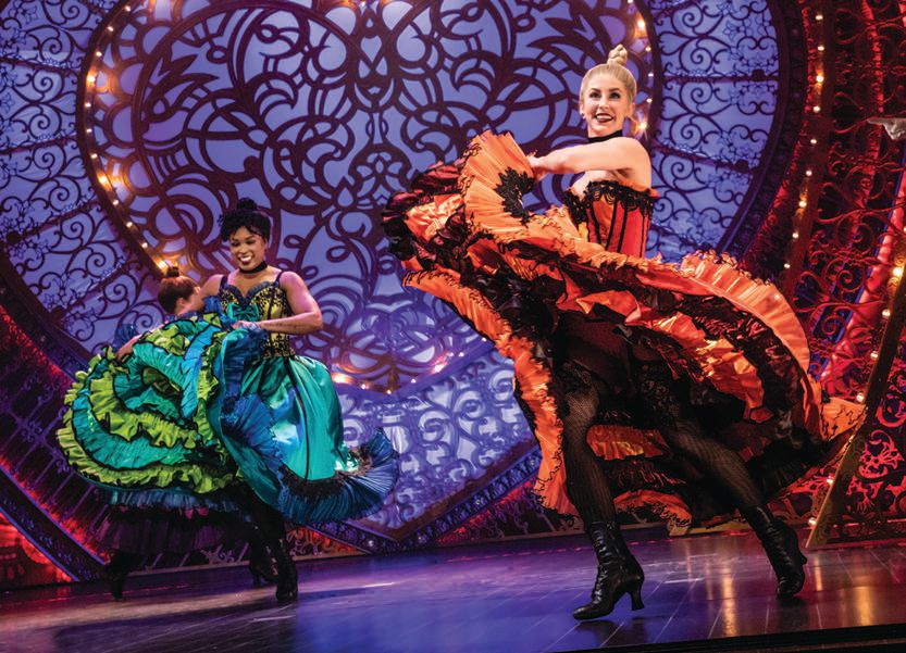 Adéa Michelle Sessoms and Jennifer Wolfe dazzle in Moulin Rouge! The Musical PHOTO: BY MATTHEW MURPHY FOR MURPHYMADE