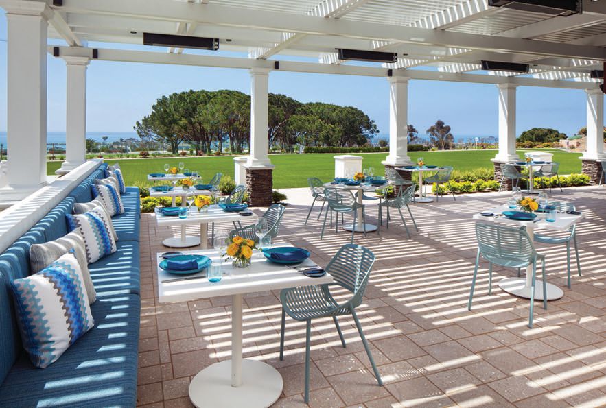 A look at Outer Reef’s picturesque patio PHOTO: BY MARK SILVERSTEIN