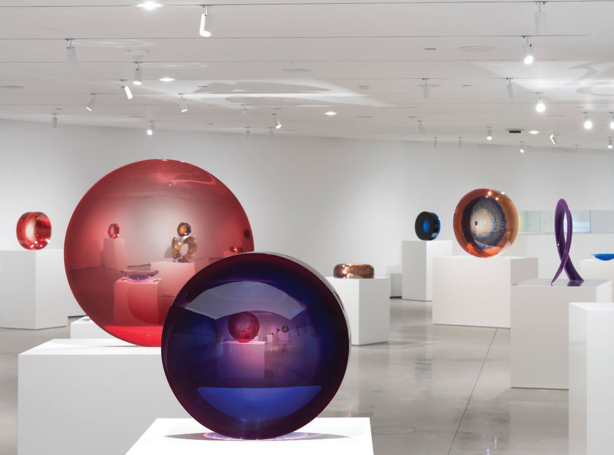 An installation view of Fred Eversley: Reflecting Back (the World). PHOTO: BY OFSTUDIO