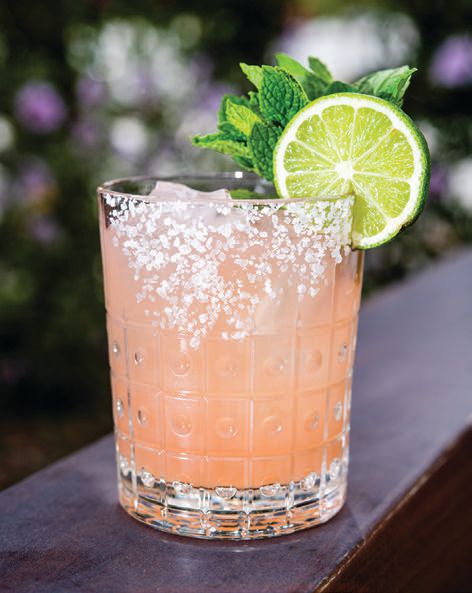 Puesto’s watermelon margarita is spiked with Del Maguey Vida mezcal. PHOTO BY ANNE WATSON