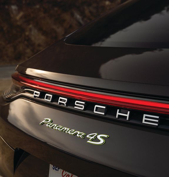 Taillights are connected by a new continuous light strip. PHOTO COURTESY OF PORSCHE