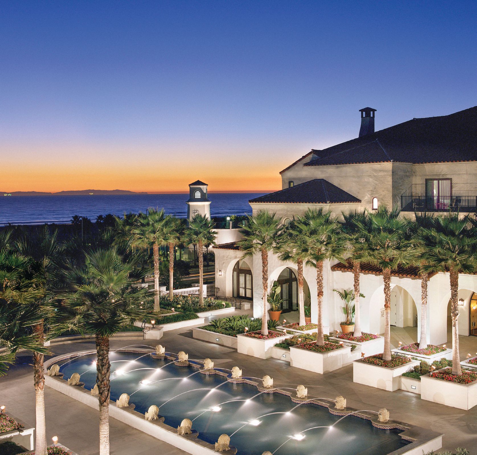Watch the sun set over the Pacific at Hyatt Regency Huntington Beach Resort & Spa PHOTO COURTESY OF BRANDS